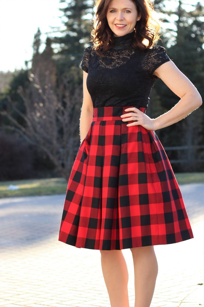 Buffalo Plaid skirt