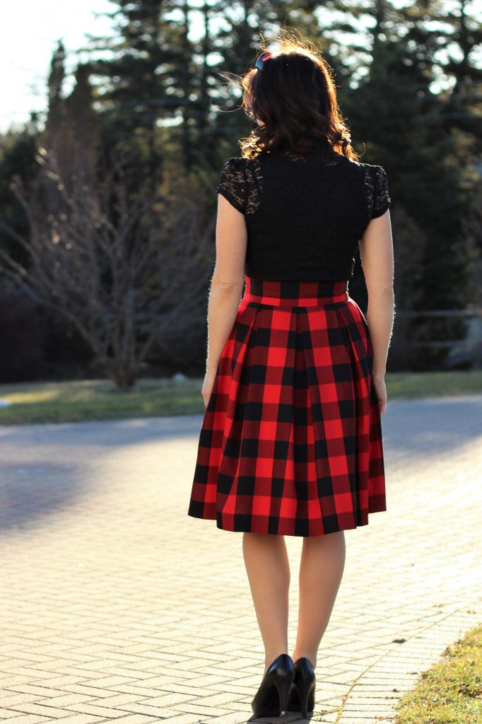 Buffalo Plaid skirt