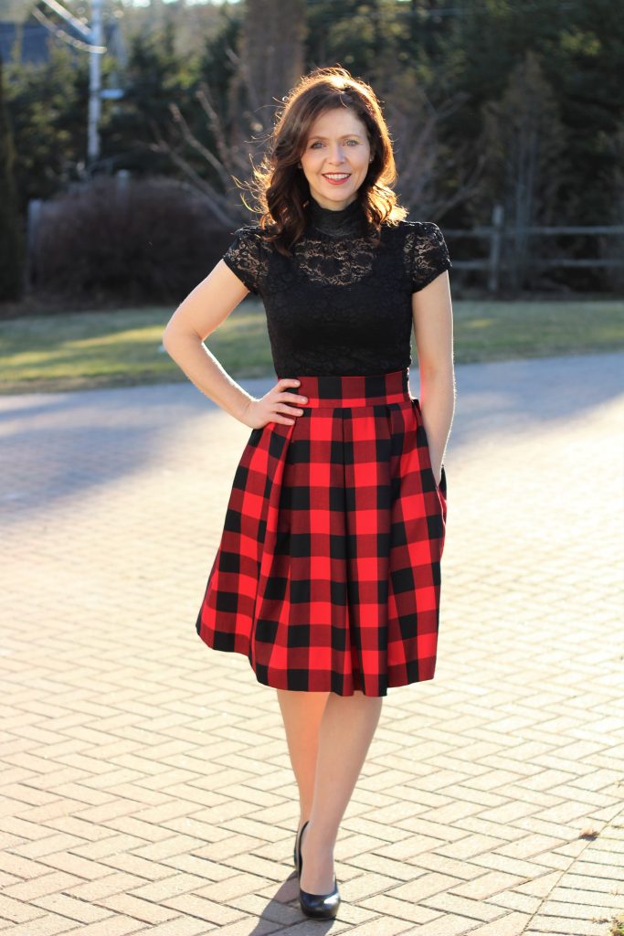 Buffalo Plaid skirt